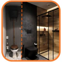 AI Bathroom Design Landscape